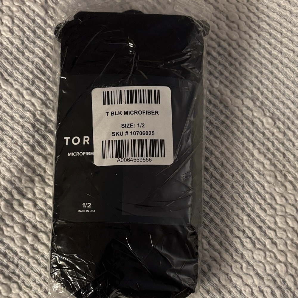Torrid Black Microfiber Tights